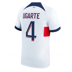 Paris Saint-Germain Manuel Ugarte #4 Bortatröja 2023-24 Kortärmad